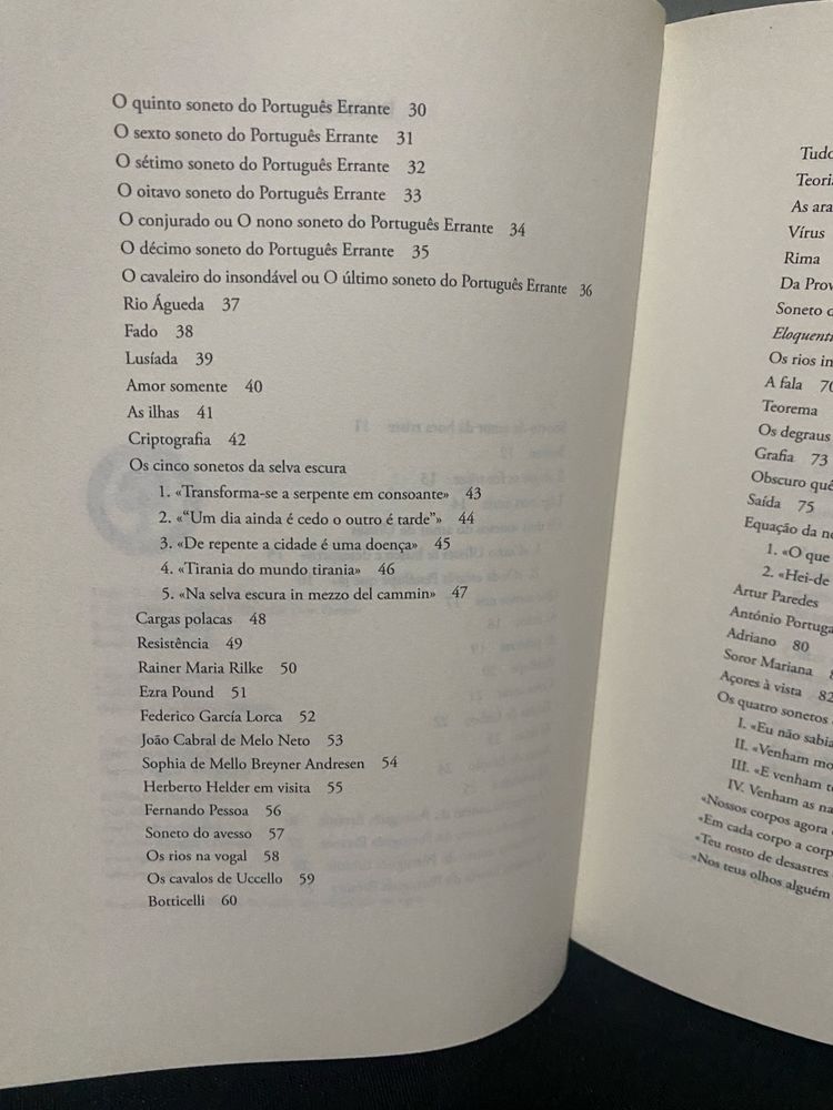 Livro de Poesia de Manuel Alegre “Os Sonetos”