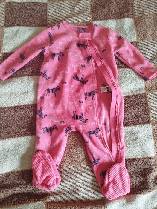 Флісовий чоловічок для дівчинки 12-18 міс