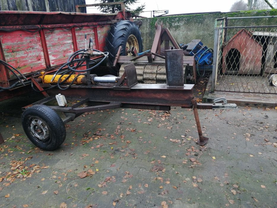 Łuparka do drewna do ciągnika