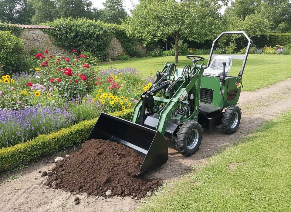 PolskaNowa Mini Ładowarka Kołowa Przegubowa Łamana MS-L116KN GWARANCJA