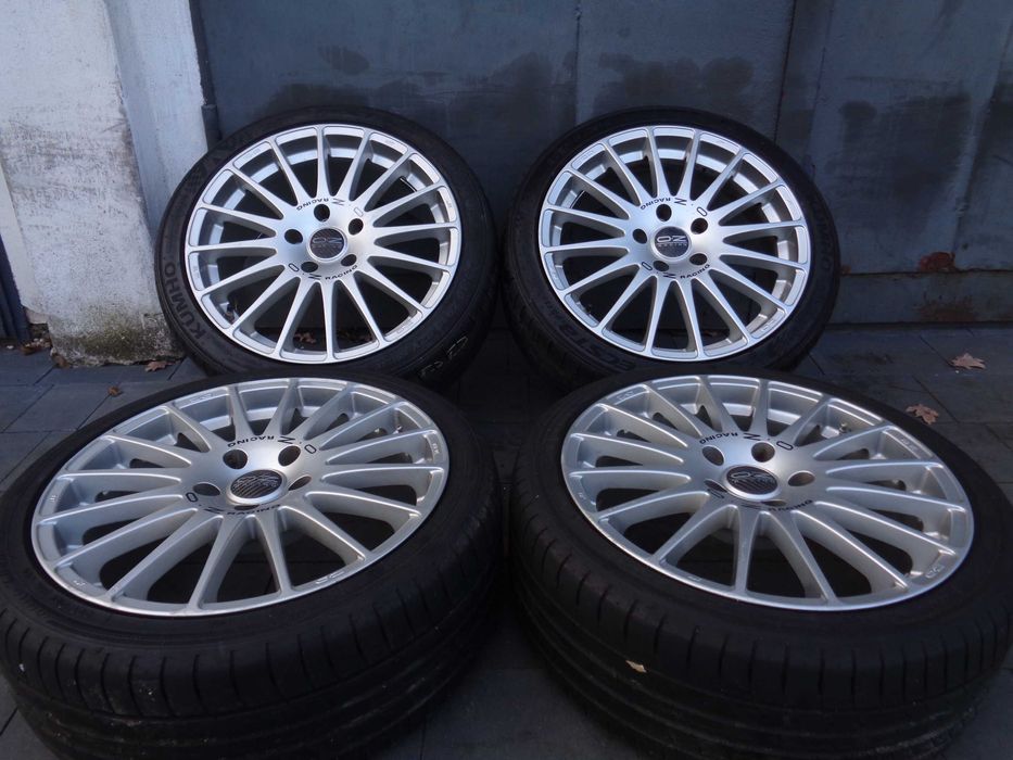 Alufelgi OZ Superturismo 18 cali 5x120 BMW MINI Insignia, opony letnie