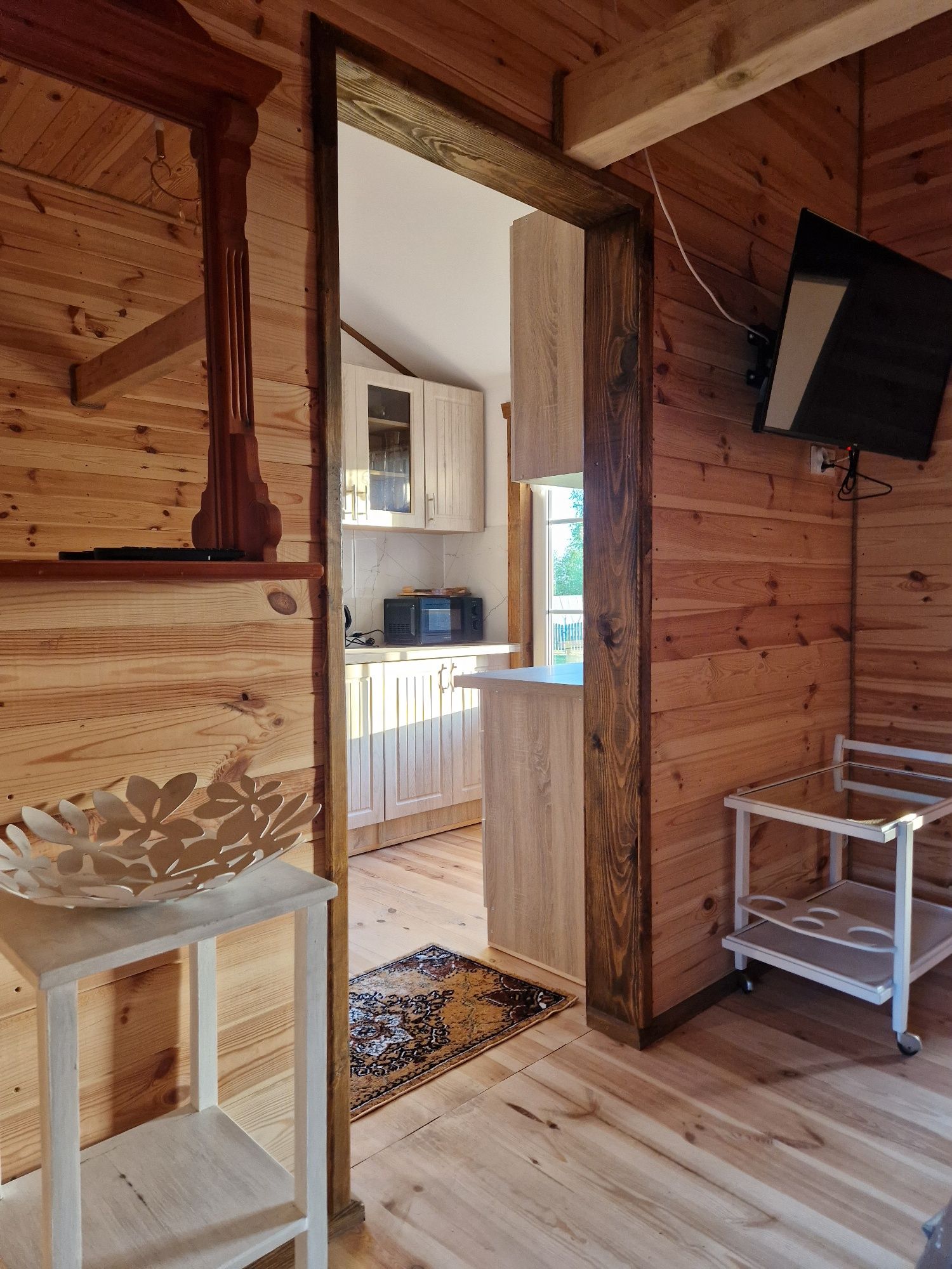 Domki na Podlasiu jacuzzi/balia sauna kucyki plac zabaw