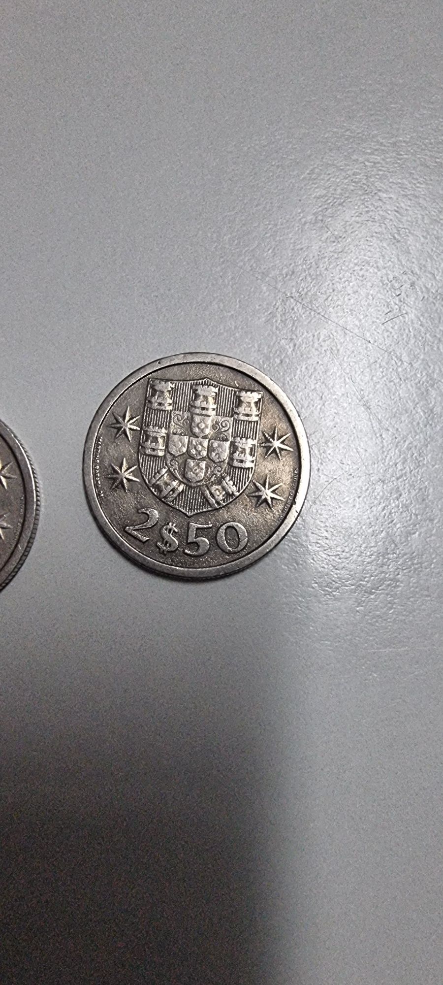 3 moedas de 2€50 de 1967