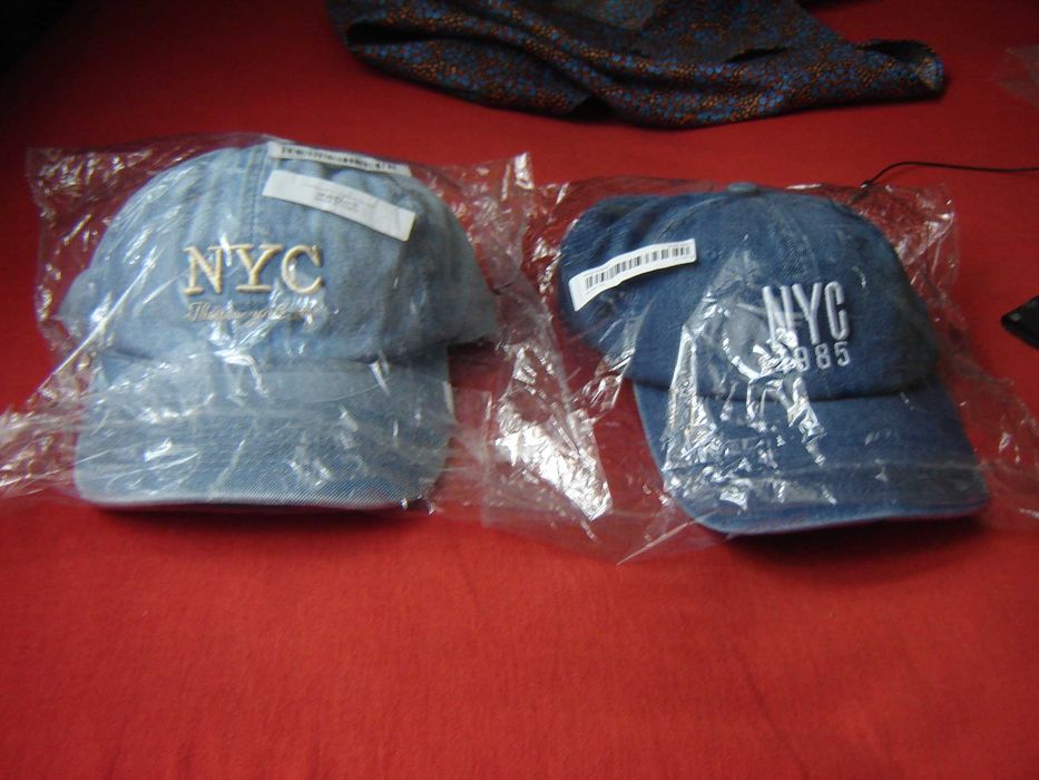 Czapki Jeansowe New York City