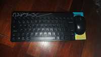 Vendo Teclado e Rato da Rapoo em conjunto com tapete Gaming da Matrics