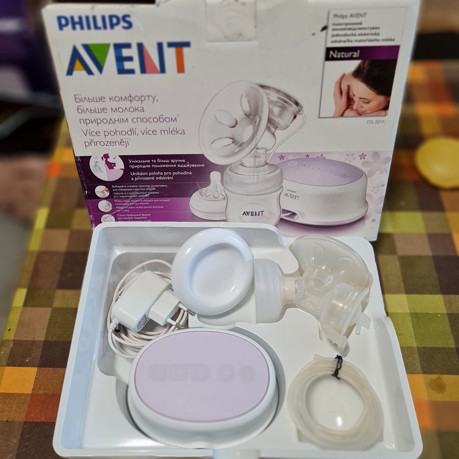 Молоковідсмоктувач електричний Philips Avent