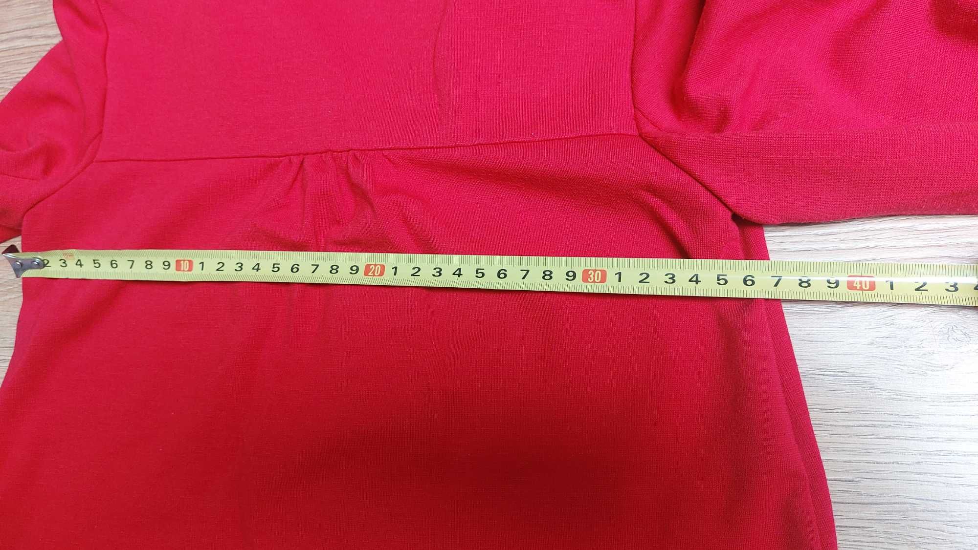 Czerwona marynarka dla dziewczynki H&M 140 9/10 lat