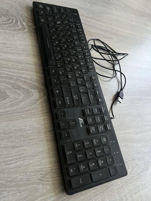 Клавіатука з підсвіткою, для офісу