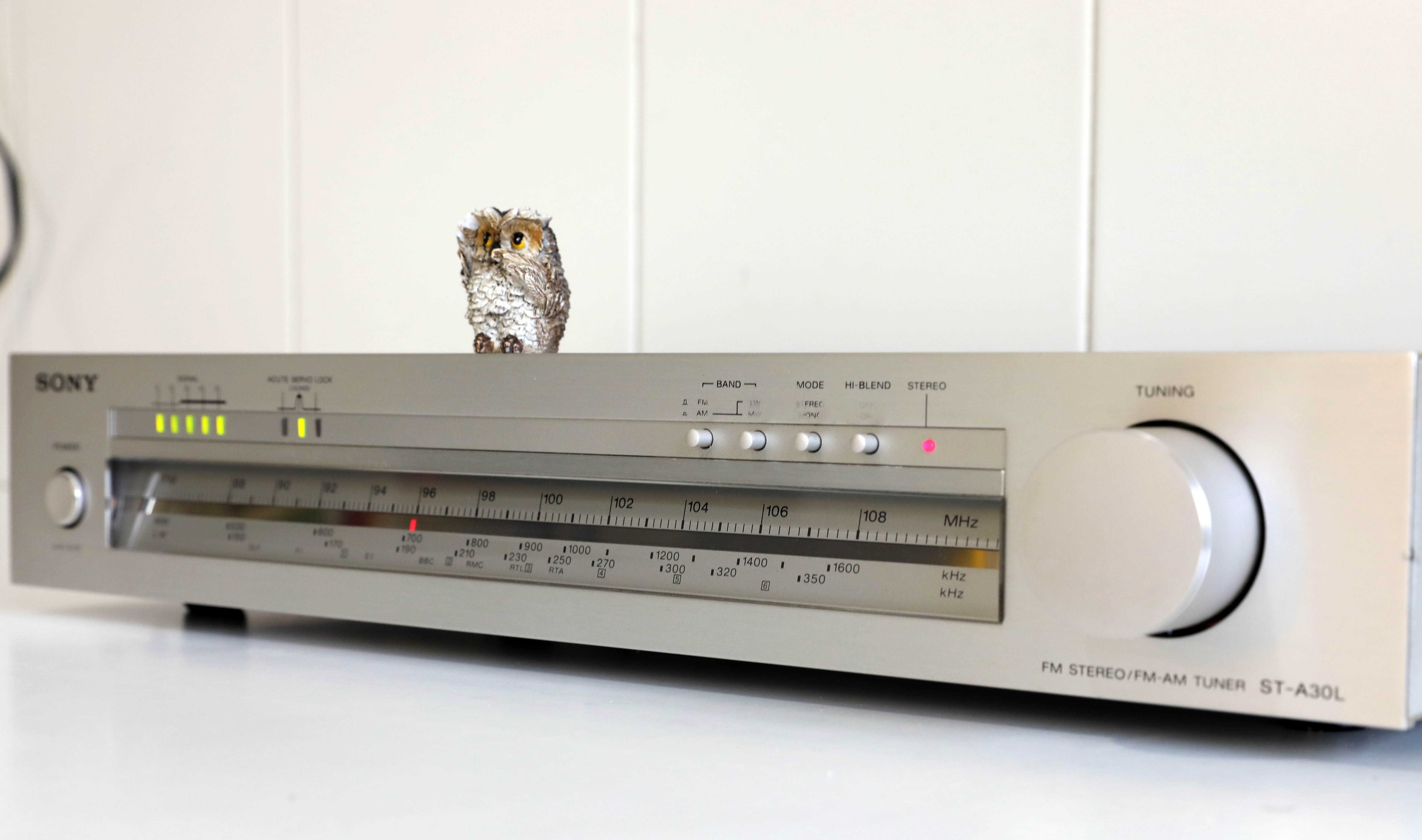 Sony ST-A30L Tuner Stereo AM/FM
