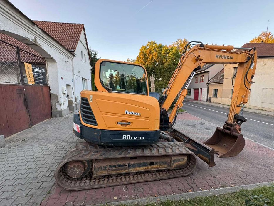 Міні-екскаватор екскаватор Hyundai ROBEX 80CR 2015 Volvo ECR88 CAT 308