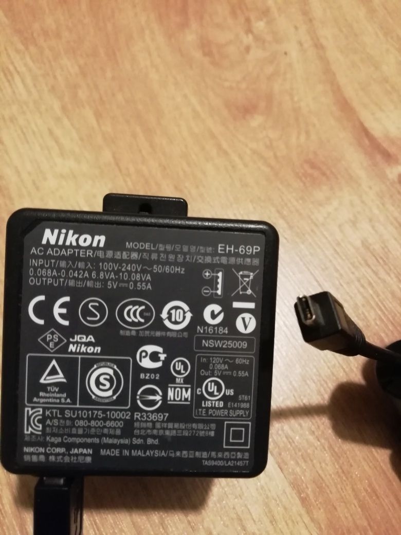Carregador Nikon EH-69P