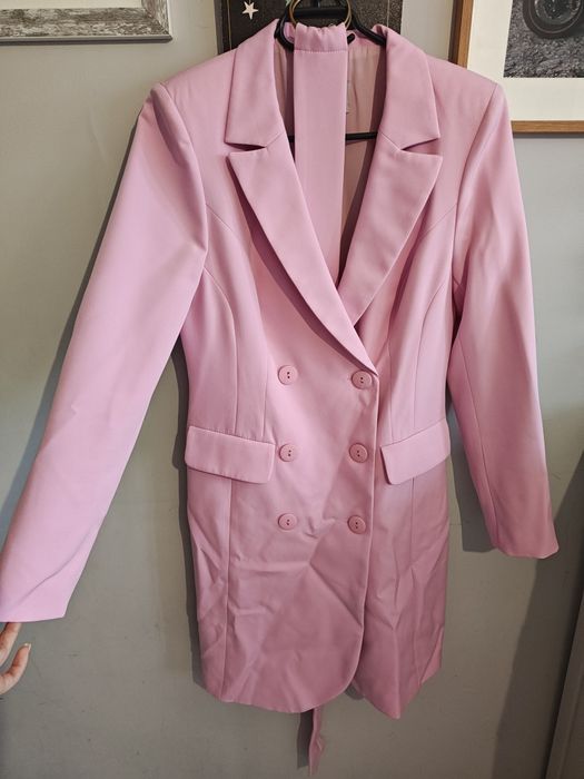 Sukienka marynarkowa lalous rozmiar S M na imprezę na chrzest roczek m