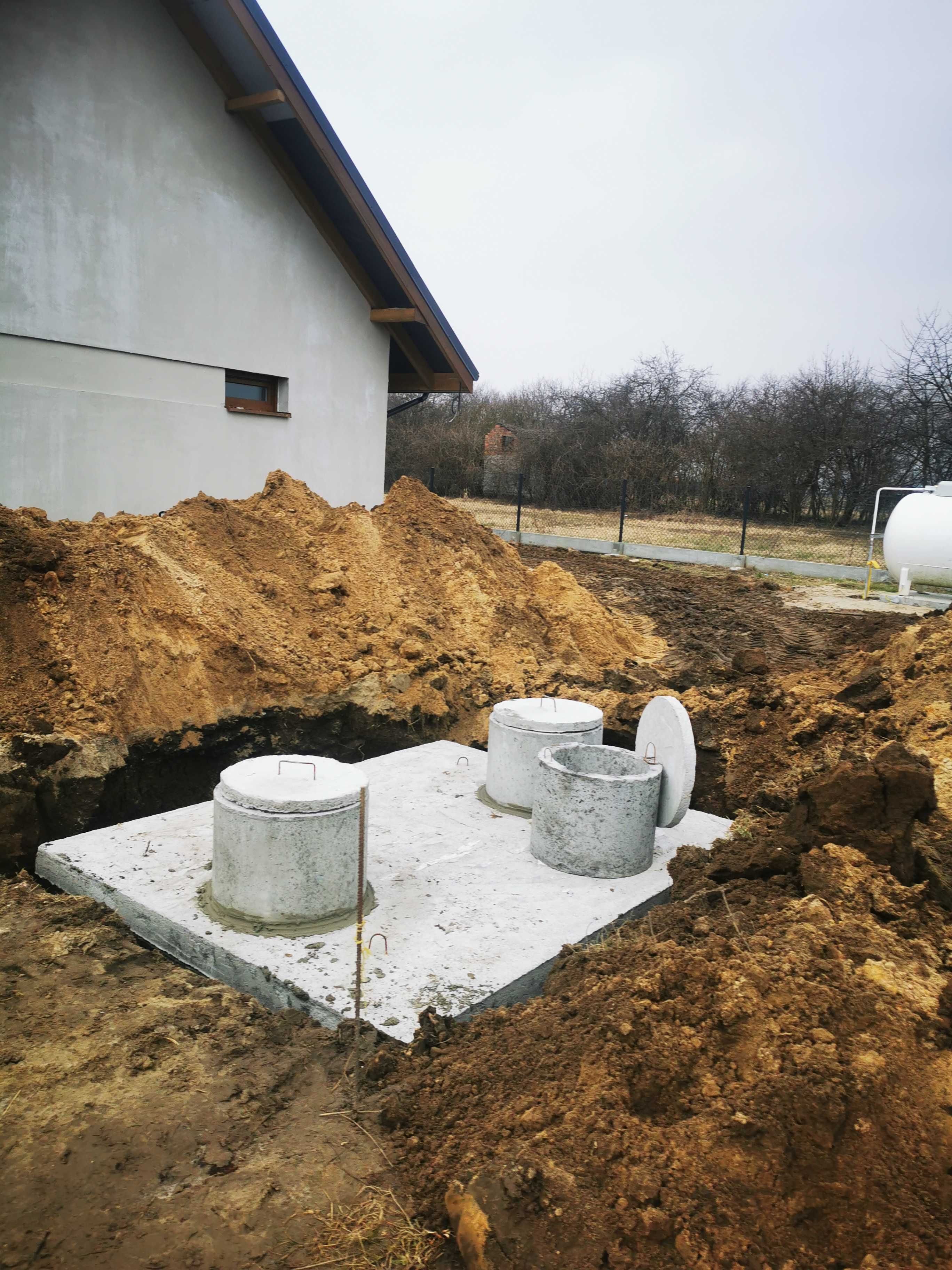 Szambo 4m3 Knurów/zbiorniki betonowe na deszczówkę/ścieki/gnojowice