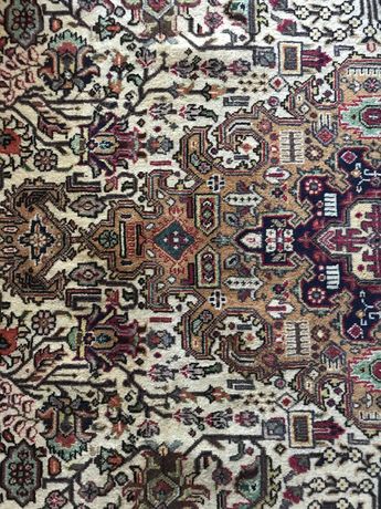 Nowy, recznie tkany dywan - Iran - wielbłąd - 210x300