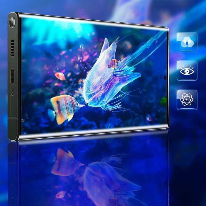 2x Szkło Hartowane UV do Samsung Galaxy S23 Ultra na cały ekran UVTG+