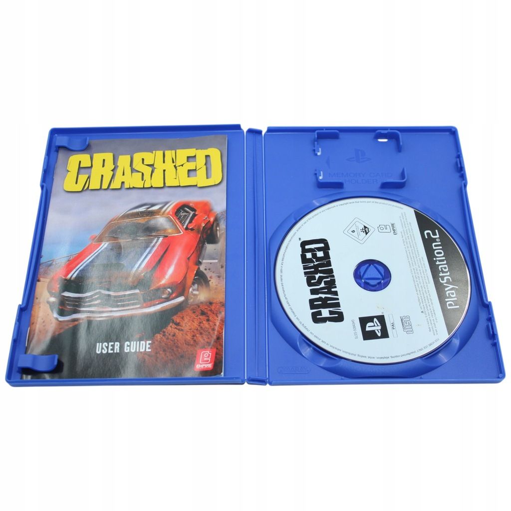 Crashed PlayStation 2 PS2