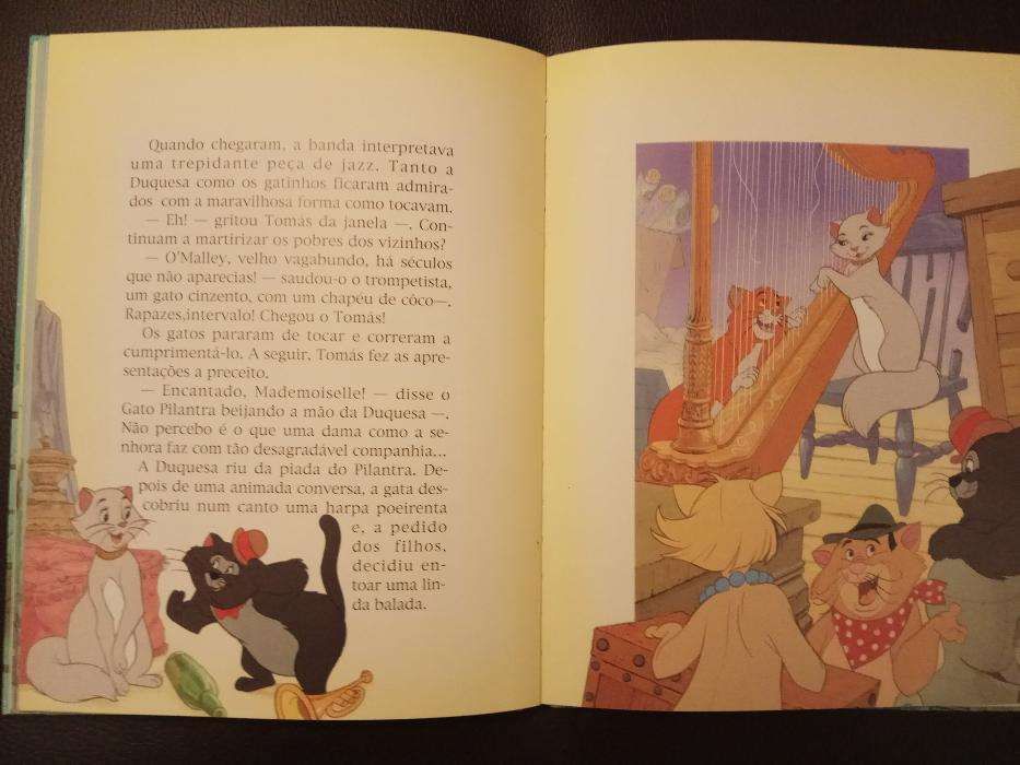 Livro da Disney - Os Aristogatos