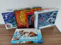 Puzzle cena za 5 szt. Ravensburger Clementoni Trefl Castorland