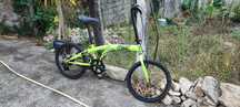 Bicicleta dobrável em bom estado