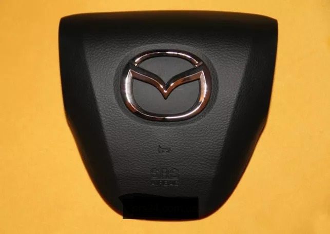 На руль эмблема значок на все модели Mazda мазда 3BK,BL,BM ,6,CX5!