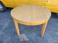 Ikea - Okrągły Blat - Stół Rozkładany- Bjursta IKEA
