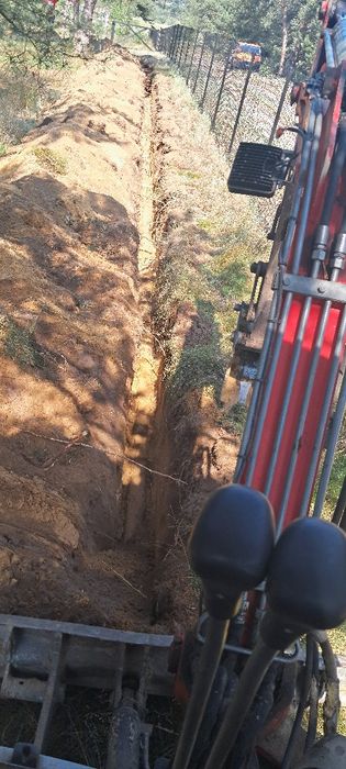 Uslugi Minikoparką  Gorzów 24/7 - Wywrotka - Koparka łańcuchowa