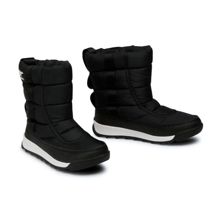 Śniegowce roz 32 Youth Whitney II Puffy Mid NY3873 Black 010