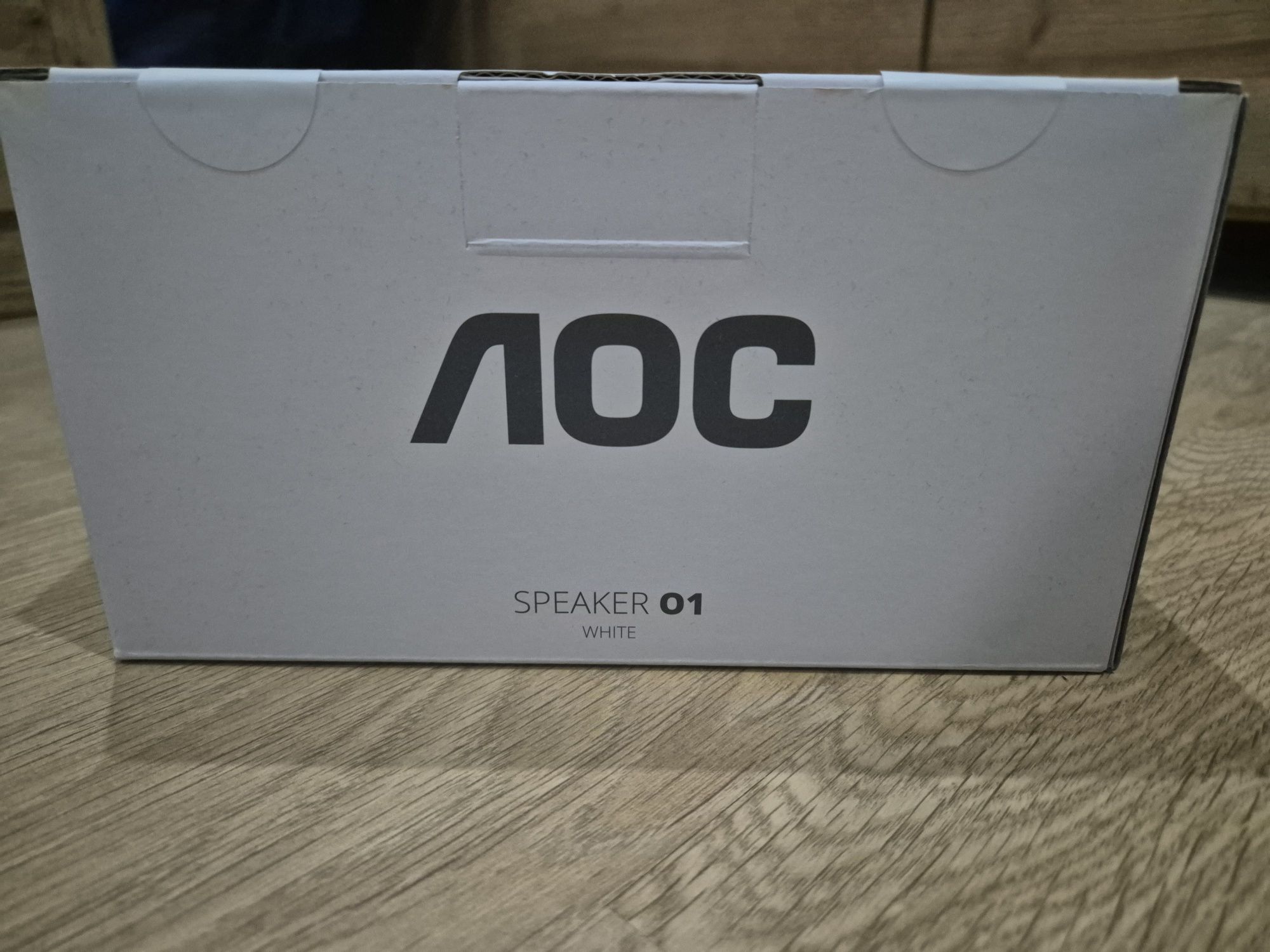 AOC speaker 01 biały głośnik bluetooth