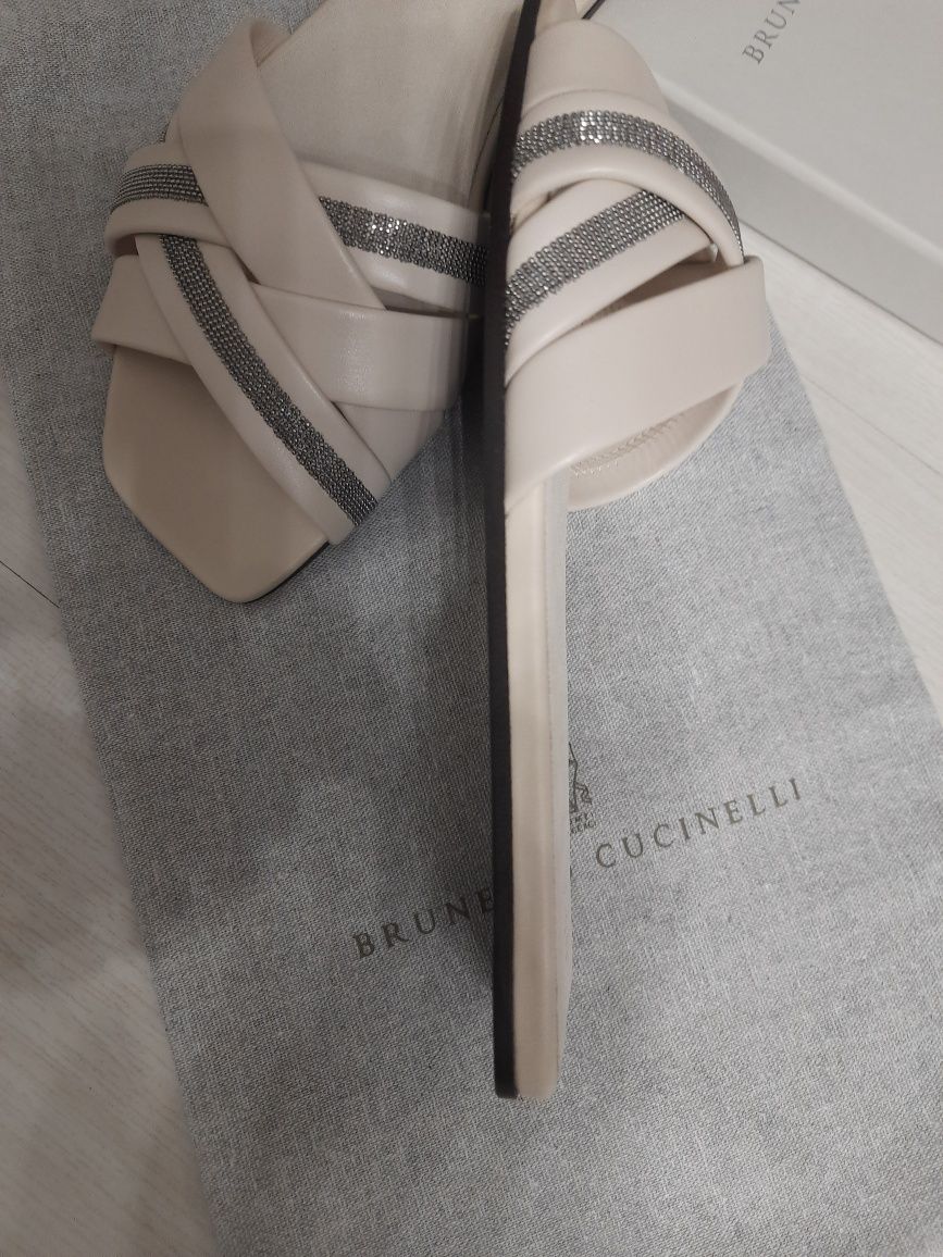 Шлепанцы Brunello Cucinelli 38р