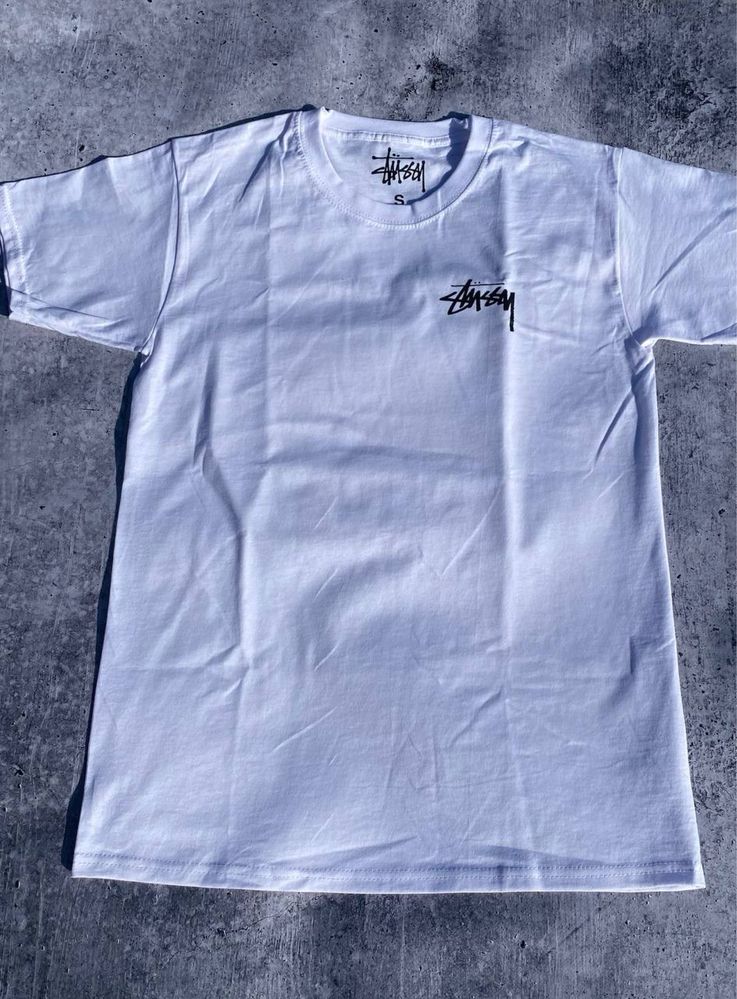 Футболка loys Stussy diced-out-white