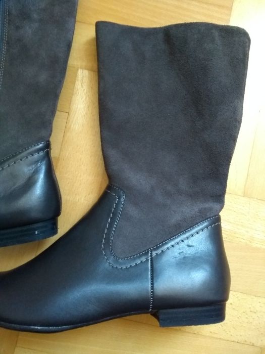 CLARKS Botki kozaki skóra 37