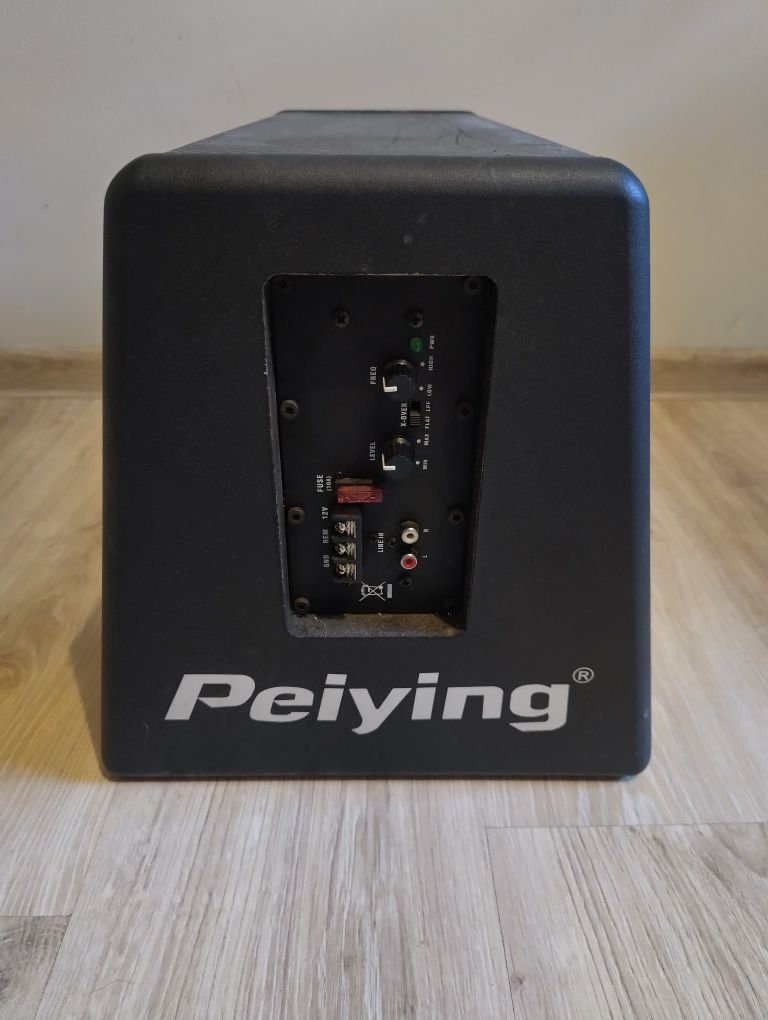 Subwoofer samochodowy aktywny Peiying PY250QA