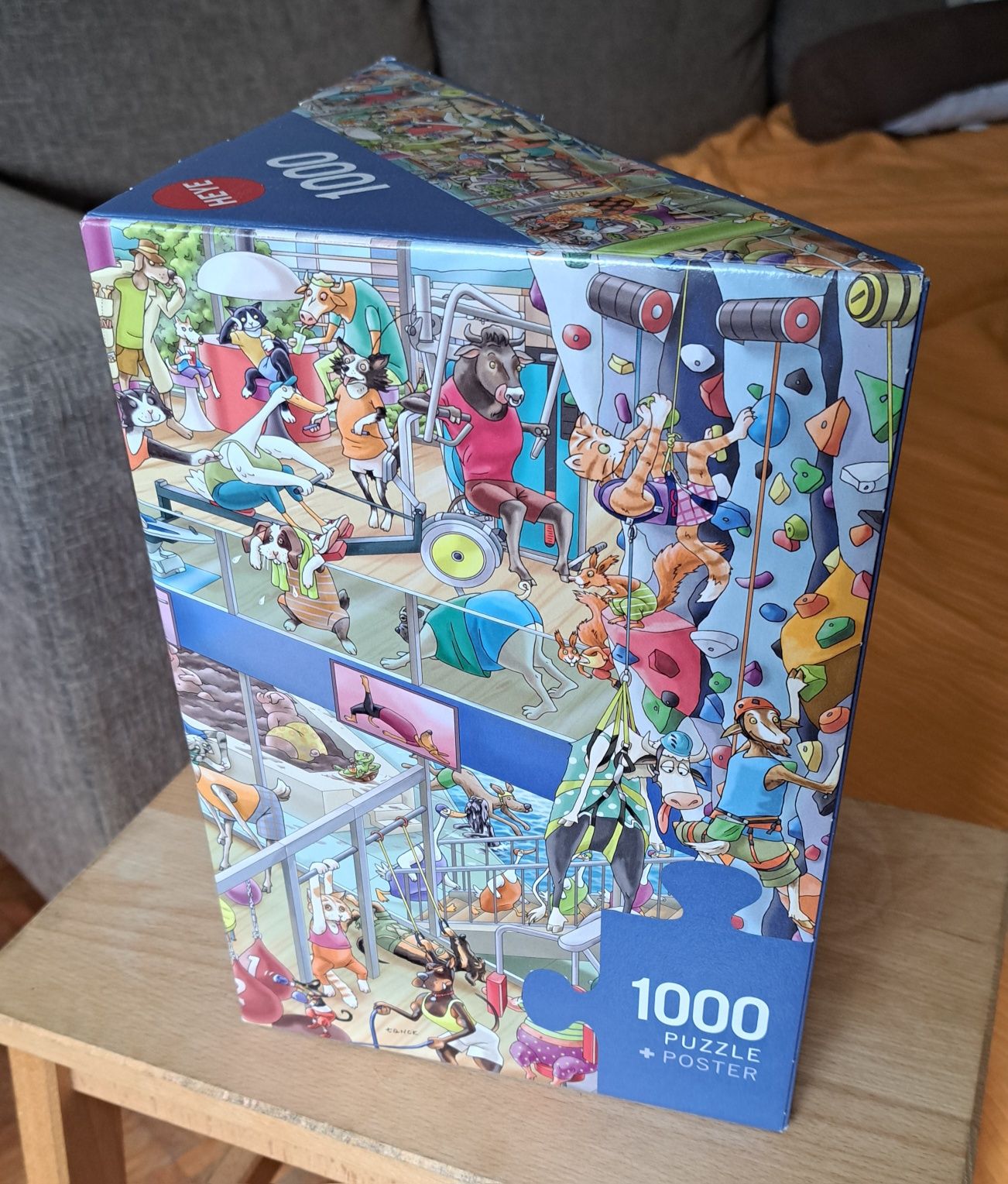 Puzzle HEYE Pet Gym 1000 peças