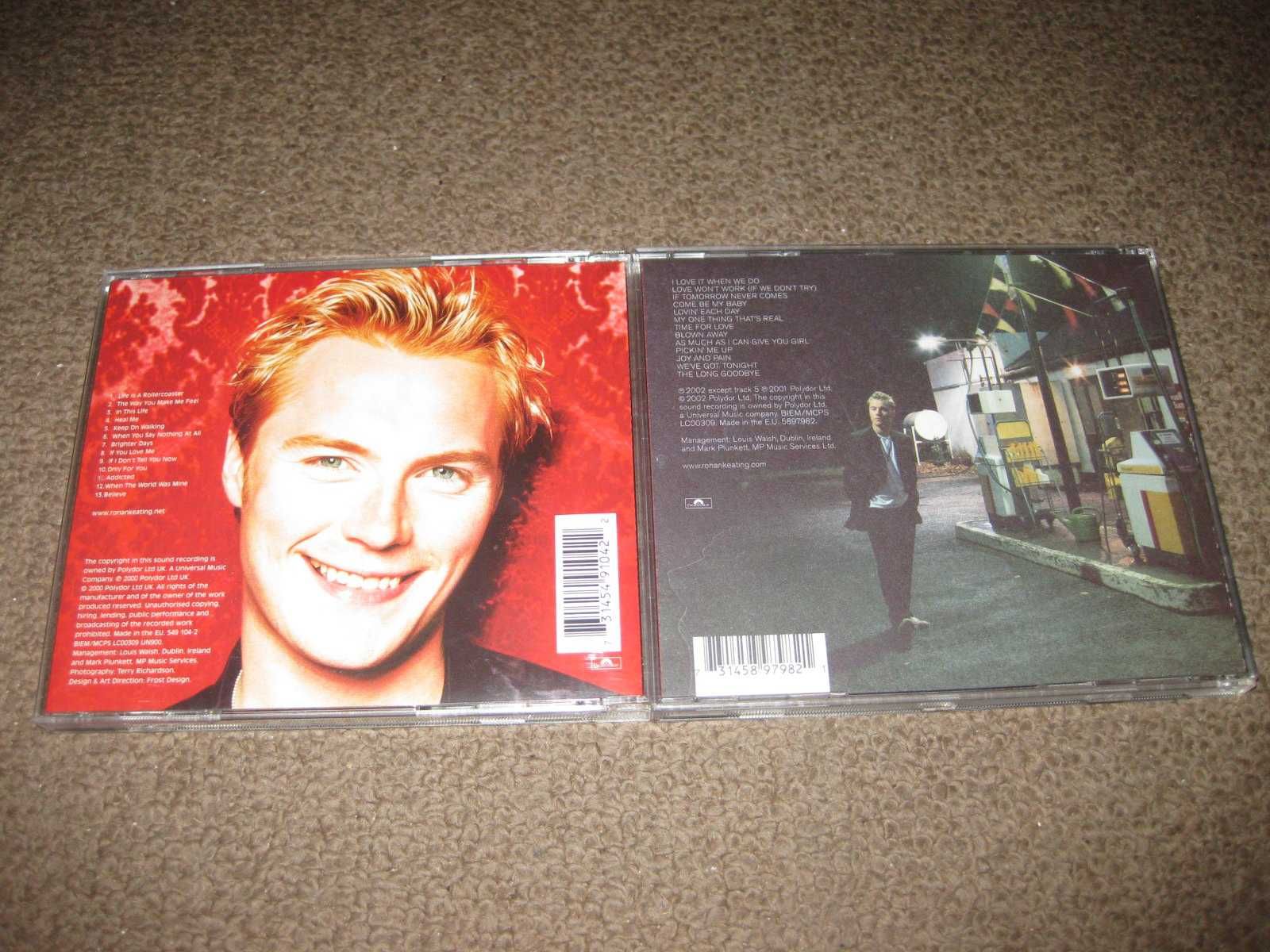 2 CDs do "Ronan Keating" Portes Grátis!