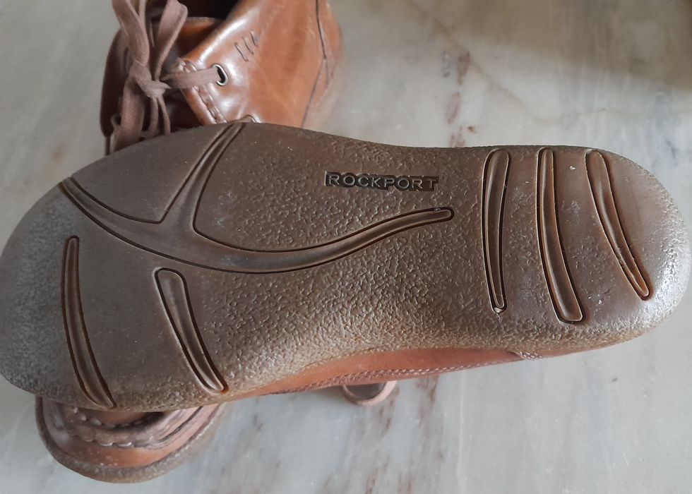 Botins Rockport pele N. 39 / 40 - Semi-Novo / ÚLTIMOS DIAS