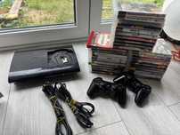 Konsola PS3 super slim + 2 oryginalne Pady Sony + zestaw 30 gier