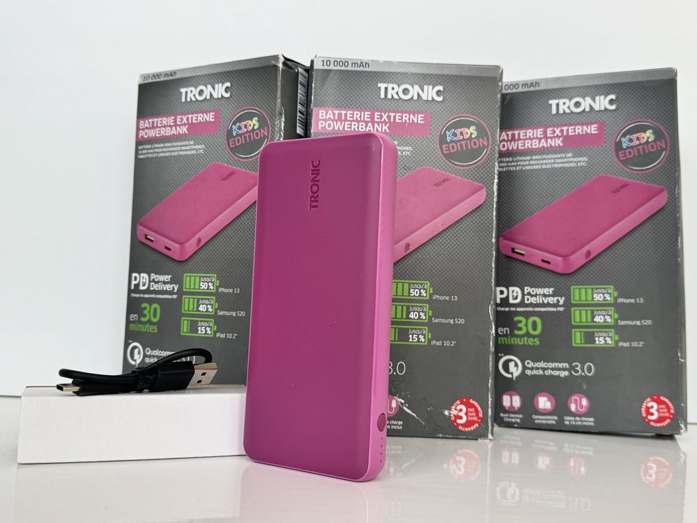 Новий Повербанк TRONIC 10000мАг Павербанк PowerBank