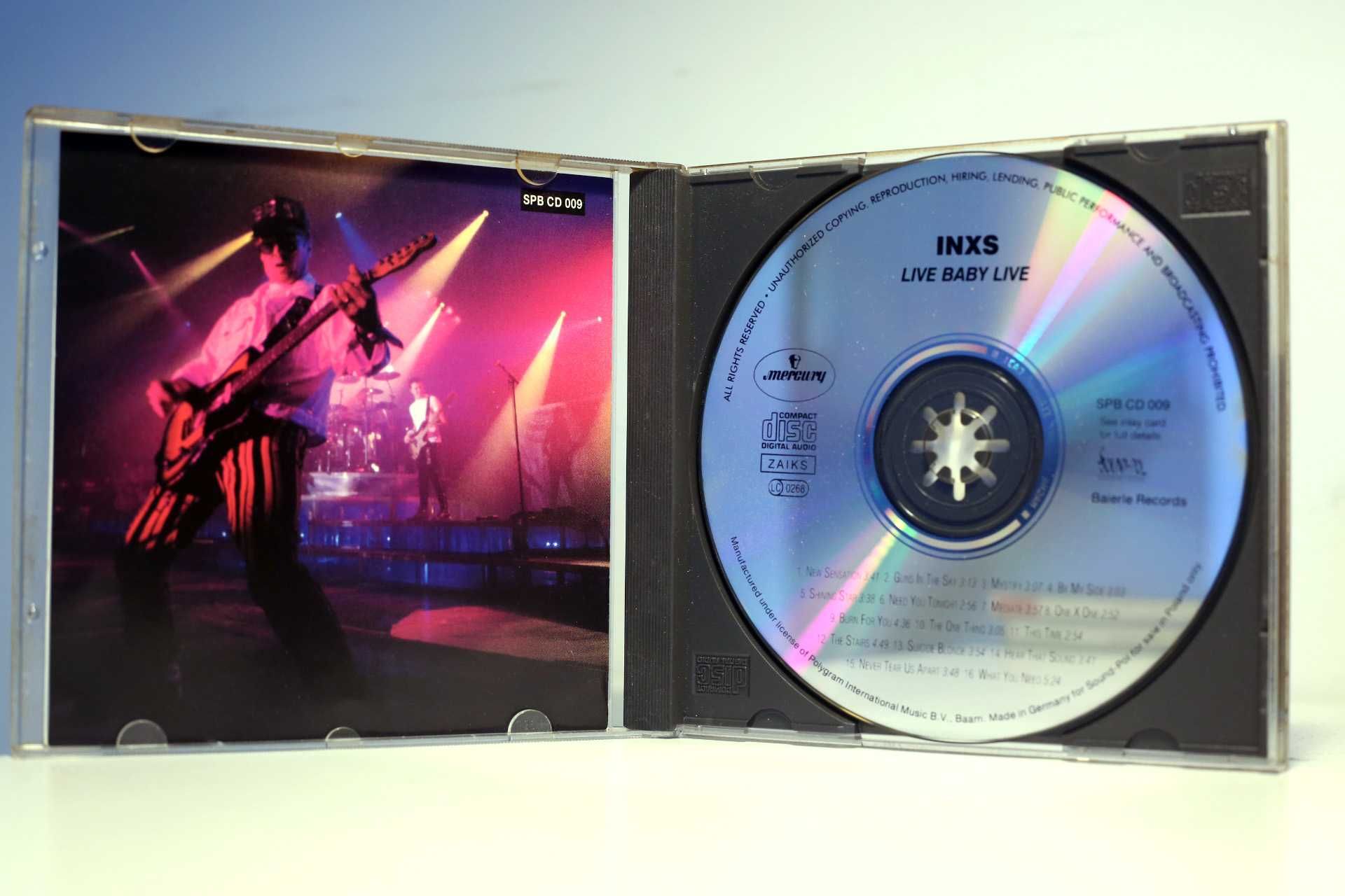 (c) CD INXS Live Baby Live Sound-Pol Polska