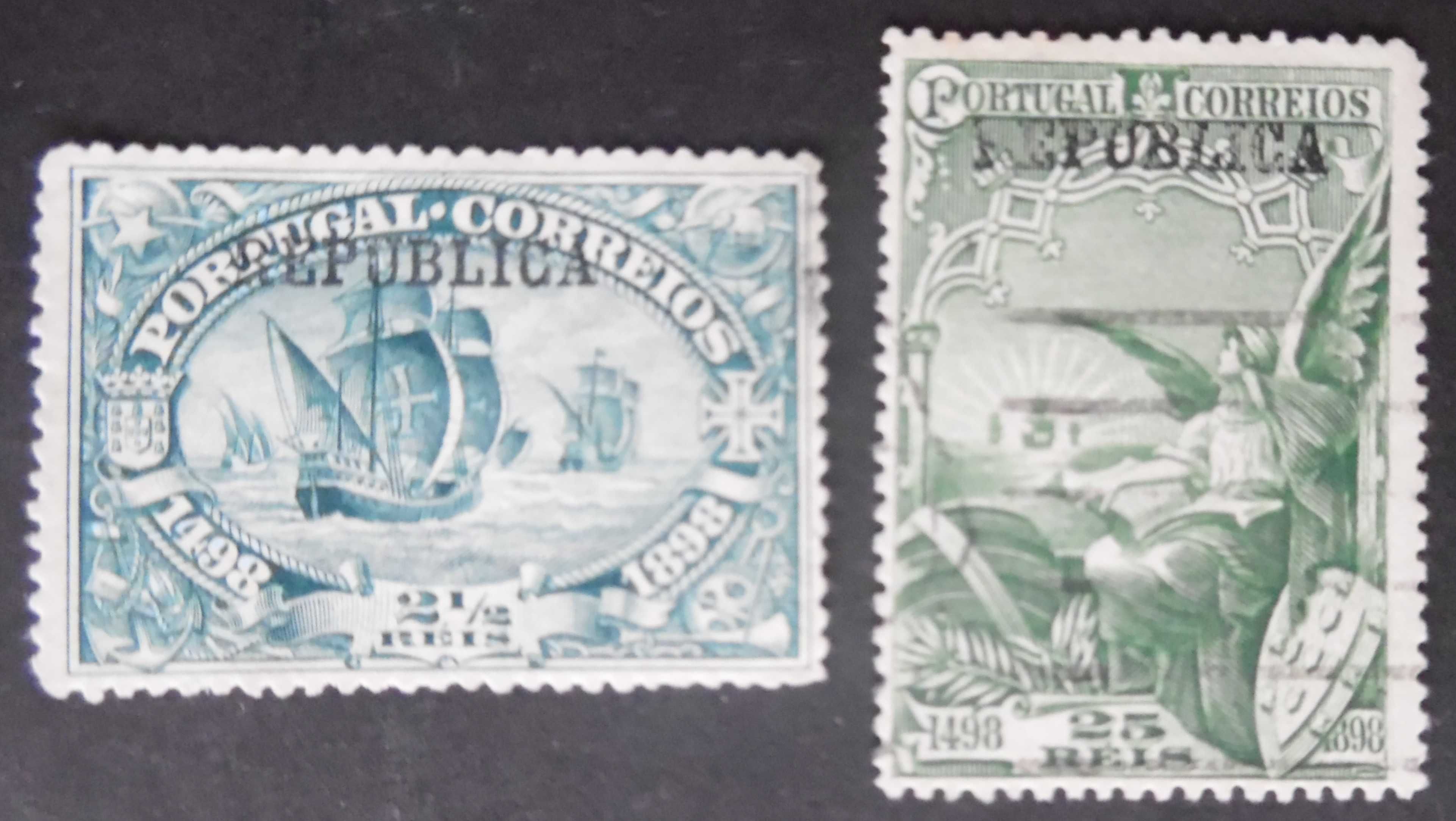Selos Portugal 1911-Caminho India c/Sobrecarga lote