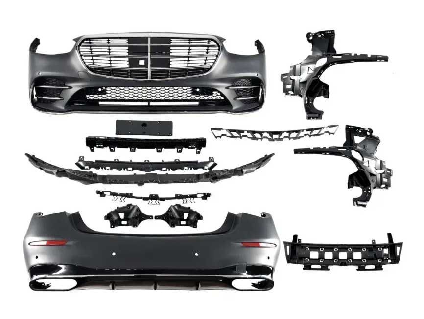 обвіс Mercedes S-Class W223 (20-24) Стиль AMG Line обвес комплект