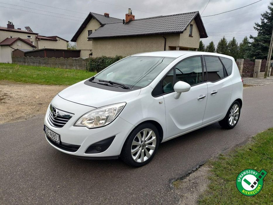 Opel Meriva 1.4 Turbo Cosmo / Dobre wyposażenie / Wzorowy stan / Zarejestrowany