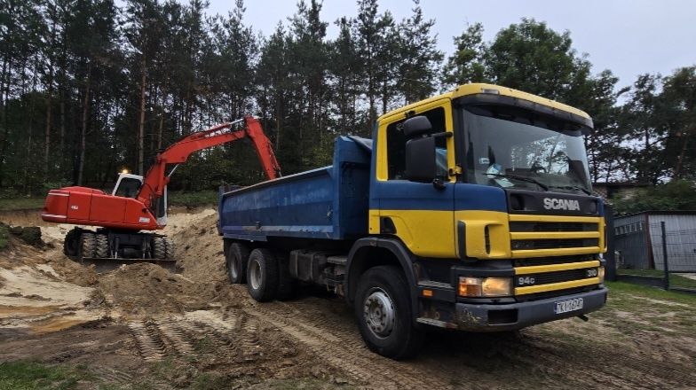 Usługi koparką i wywrotką