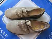 Женские замшевые туфли-лоферы, 39 размер