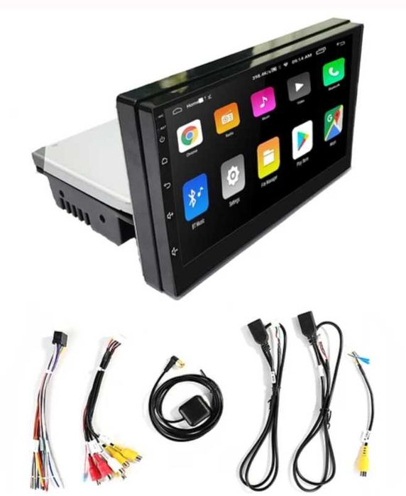 Radio GPS 7 polegadas 1 Din ou 2 Din 4GB Ram 64GB Rom Novo