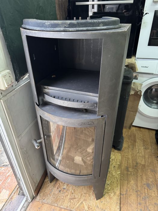 Німецький камін твердопаливний