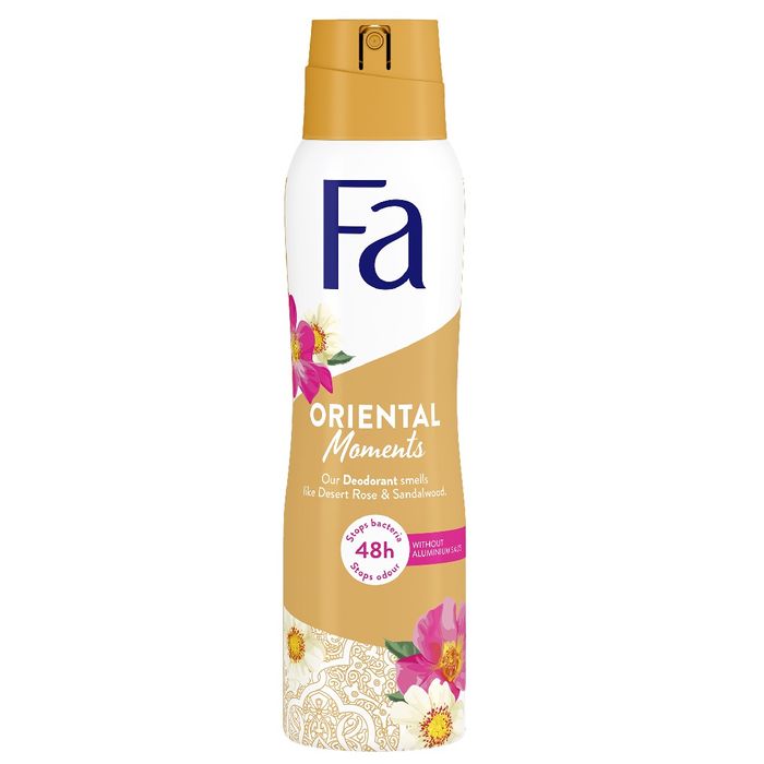 Fa Oriental Moments dezodorant w sprayu o zapachu róży pustynnej 150ml