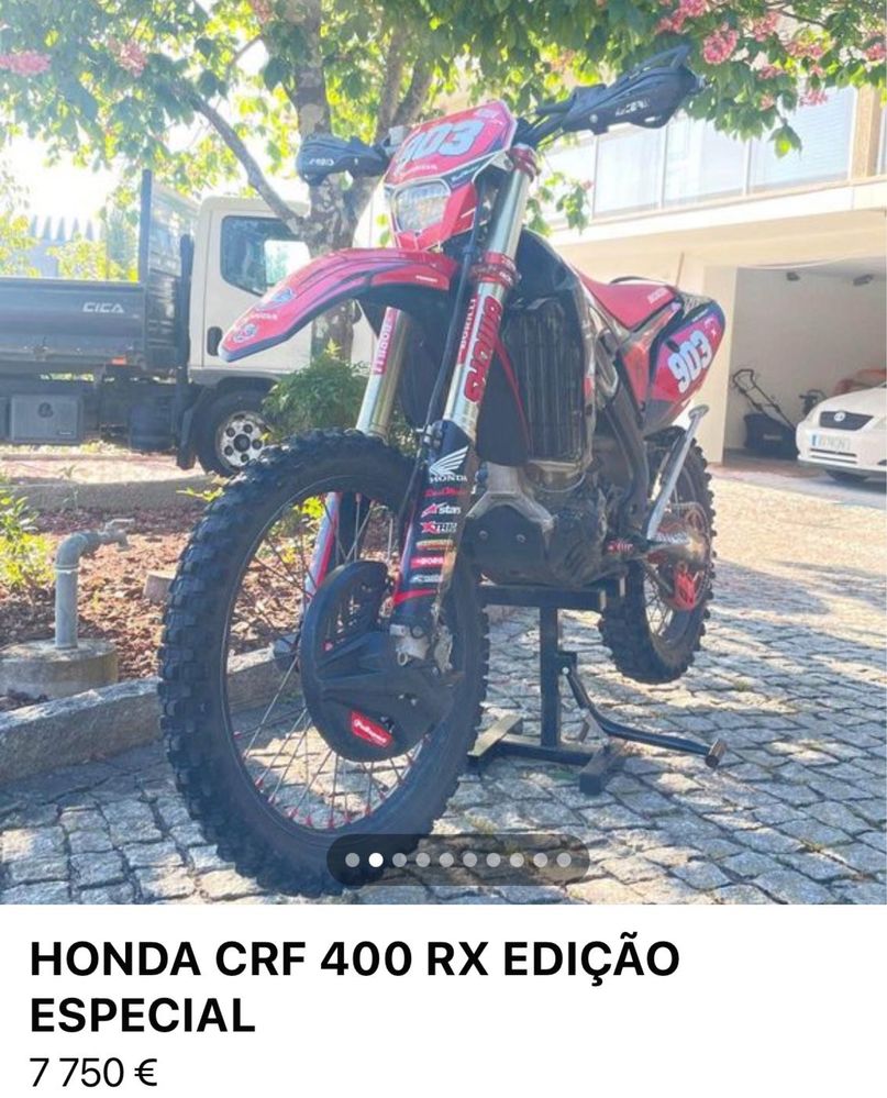 Honda crf rx 400