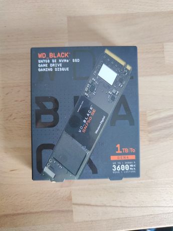 Western digital WD black SN750 SE 1TB NVMe SSD