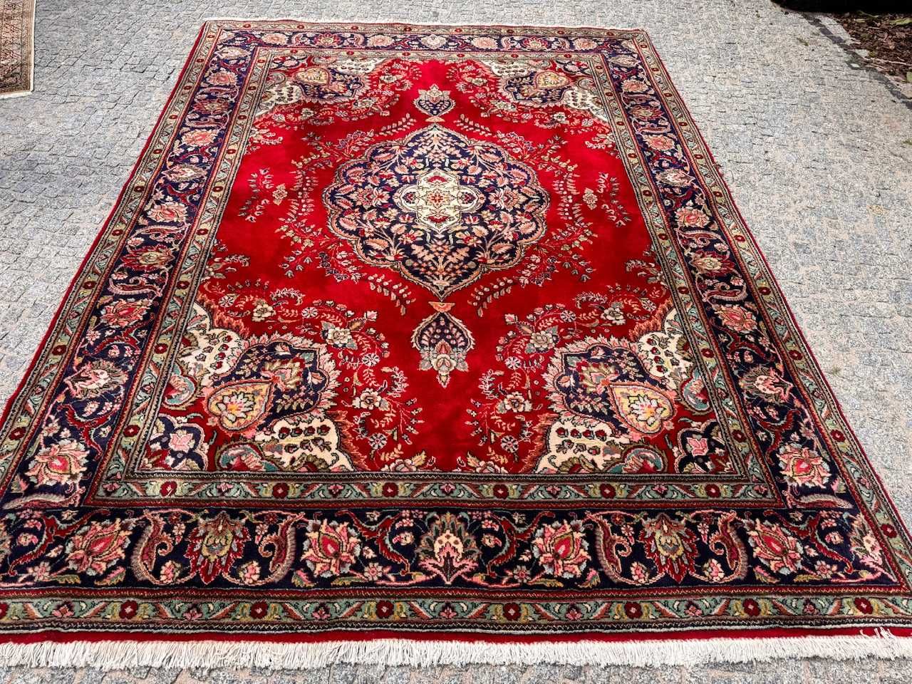 Dywan wełniany kaszmirowy r.tkany perki Keshan 350x260 gal. 22 tyś