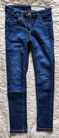 Spodnie jeansowe proste ciemne slim fit Pepperts r.134